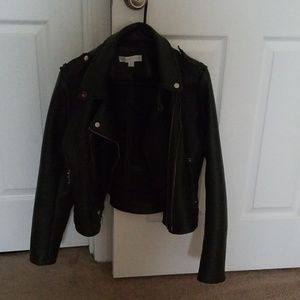 Leather Moto Jacket